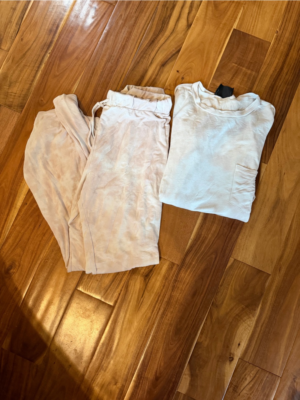 Kittenish  Soft Pink Lounge Pants and Top Set